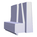 Casing Cover - 3871814012 Cover Cap Side Door Cover [Electrolux Aeg]